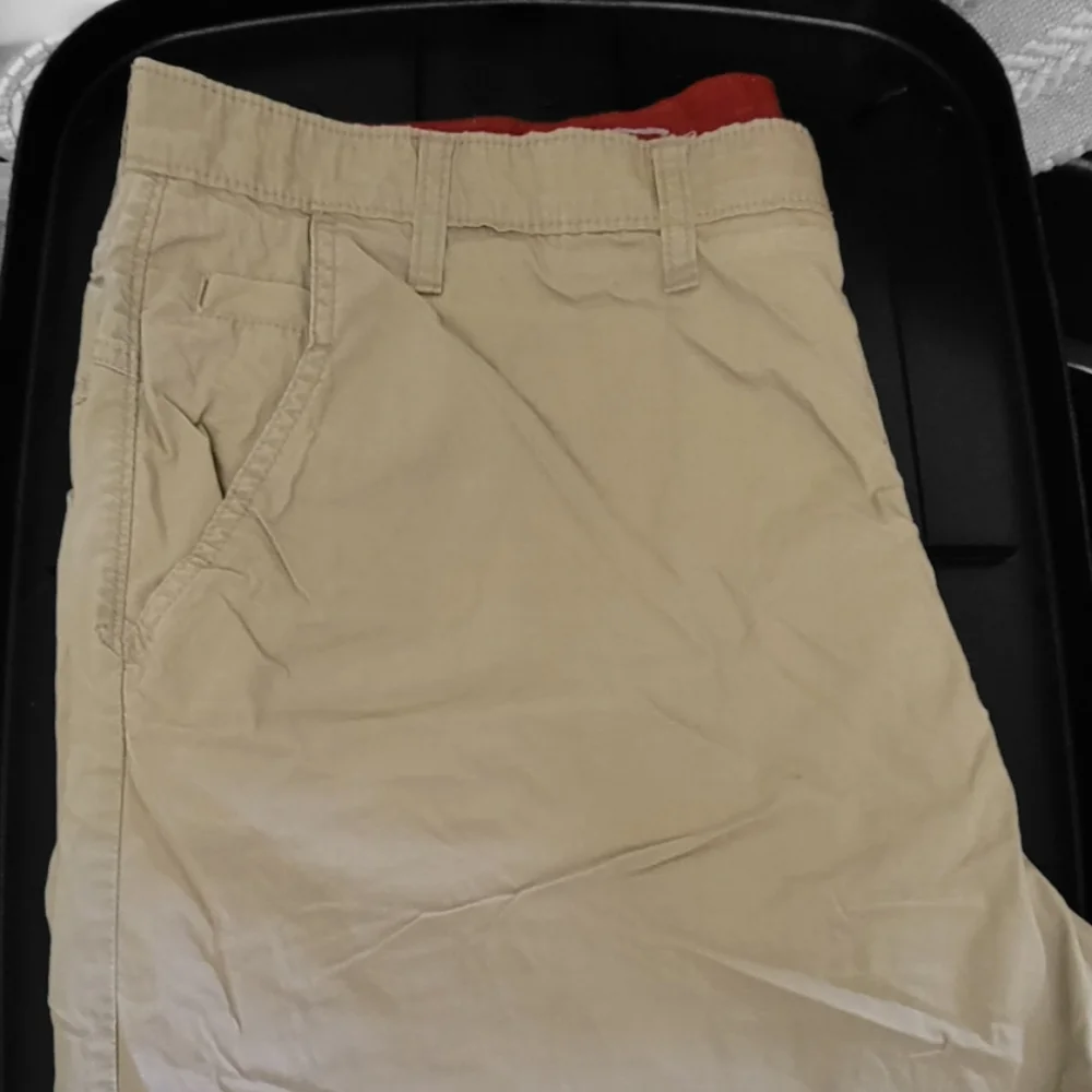 Khaki Cargo Shorts